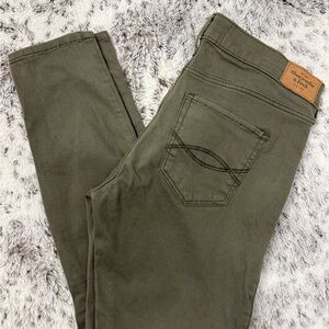 Abercrombie & Fitch Khaki Green Neutral Jeggings